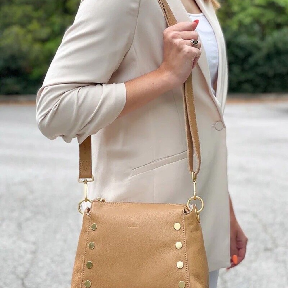 Hammitt Bryant Medium Toast Tan Crossbody Shoulder Bag NWT $445